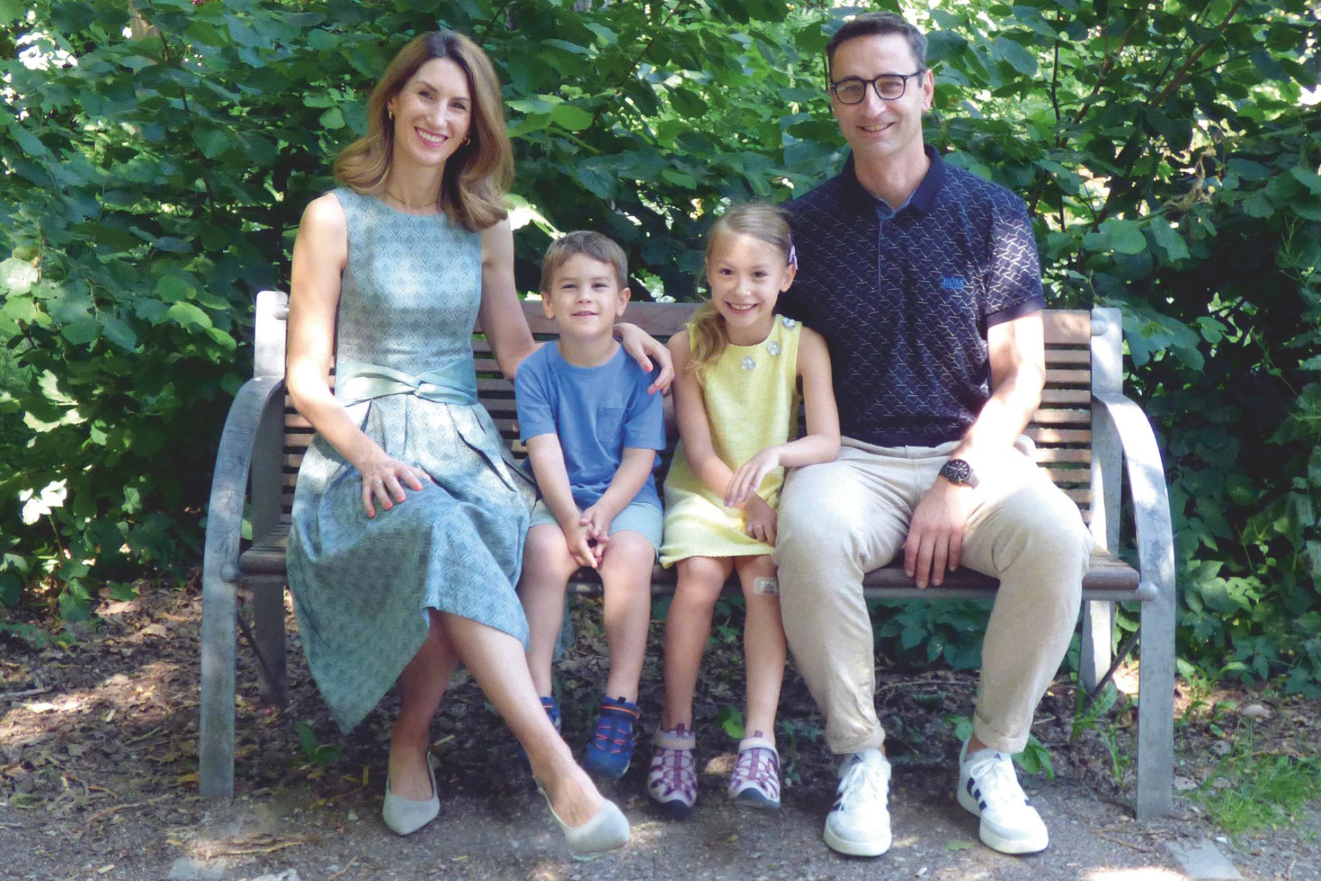 Katharina Ziegler mit Familie