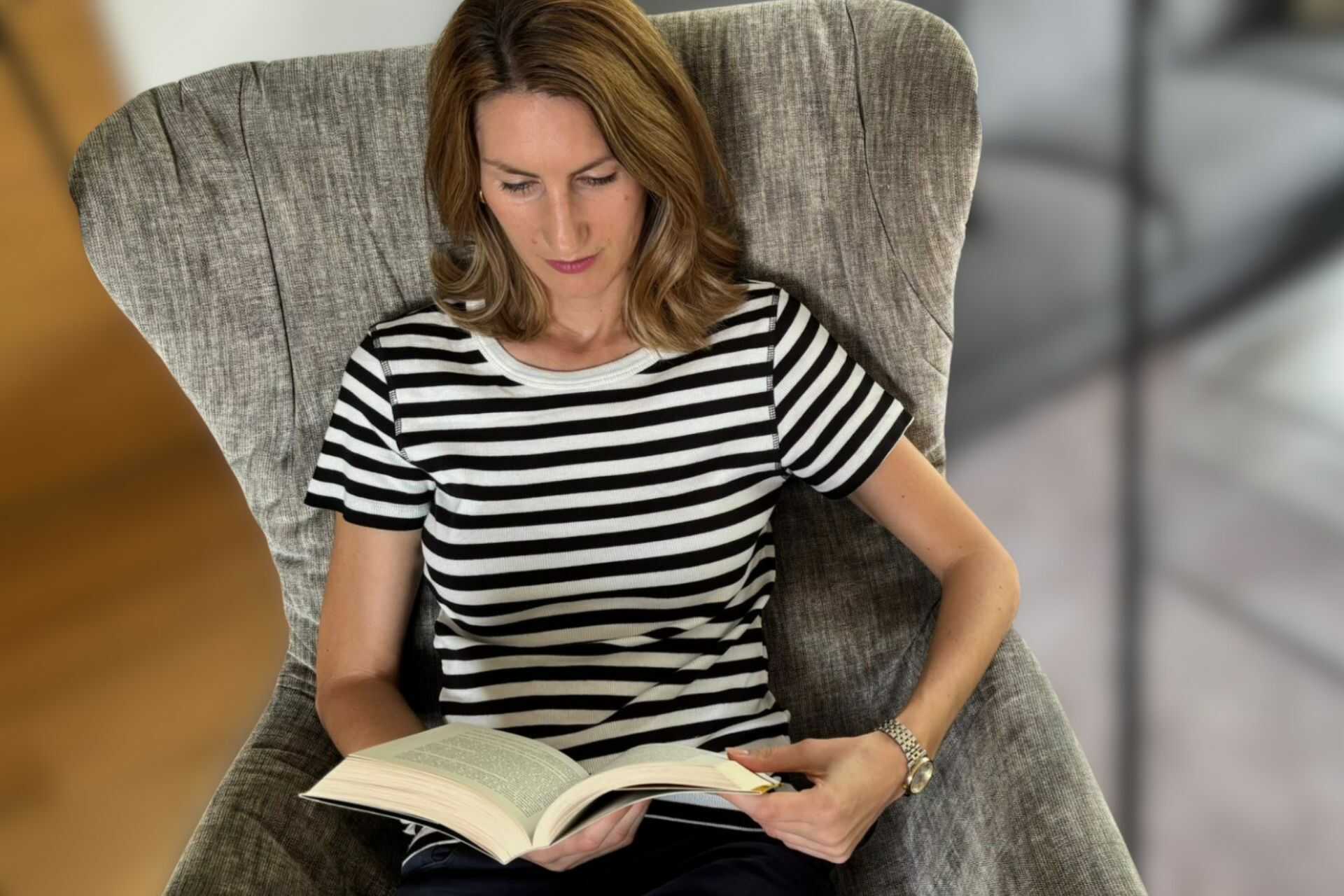 Katharina Ziegler beim Lesen