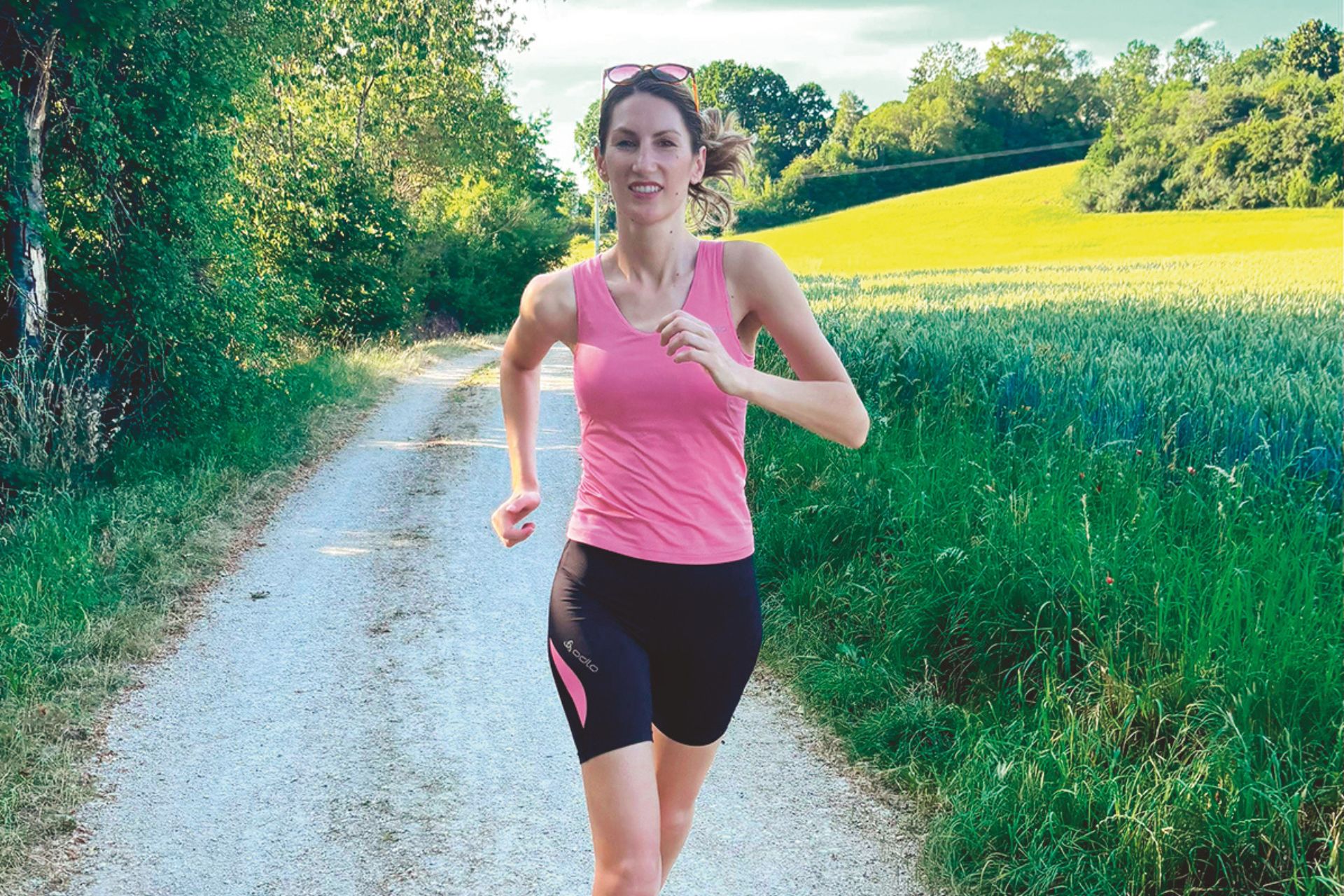 Katharina Ziegler beim Laufen